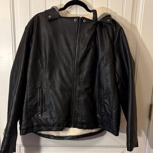 Women’s Black Leather Jacket